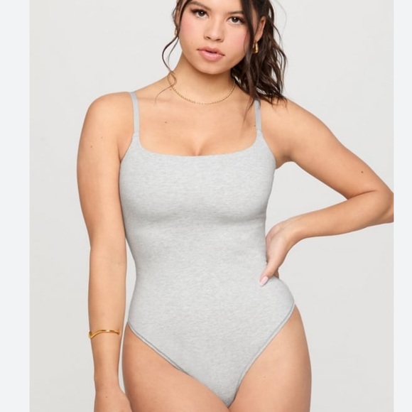 YITTY Light Gray Bodysuit - Picture 1 of 3
